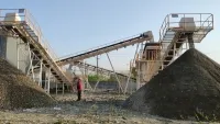 Система сортировки накопленных полигонных отходов