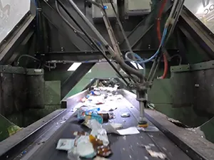Конвейер для ручной сортировки