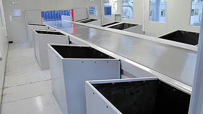 Конвейер для ручной сортировки