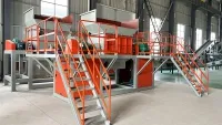 Двухвальные разрыватели пакетов с отходами