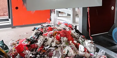 После измельчения